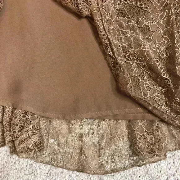 REISS Lace Midi Skirt - Picture 4 of 9